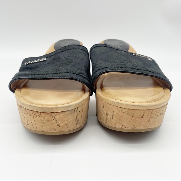 Coach Joanne Wedge Sandals, Size 9 - Picture 8 of 9